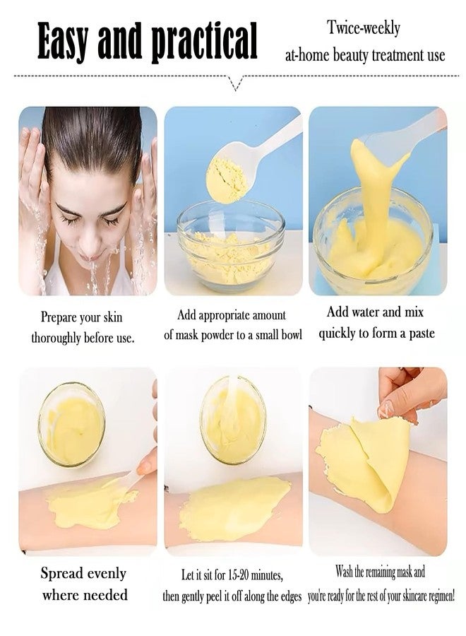 Marfort Jelly Mask for Facials Peel-Off Powder Hydrojelly Mask Peel Off Face Masks SkinCare Combination with Professional Skincare Spa Moisturizing & Hydrating 23 Fl Oz (Fresh Mint) - Image 5